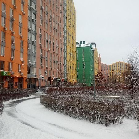 Georgeous Bright Studio In A Bright Residential Complex Comfort Town Кт-08 Kiew Exterior foto