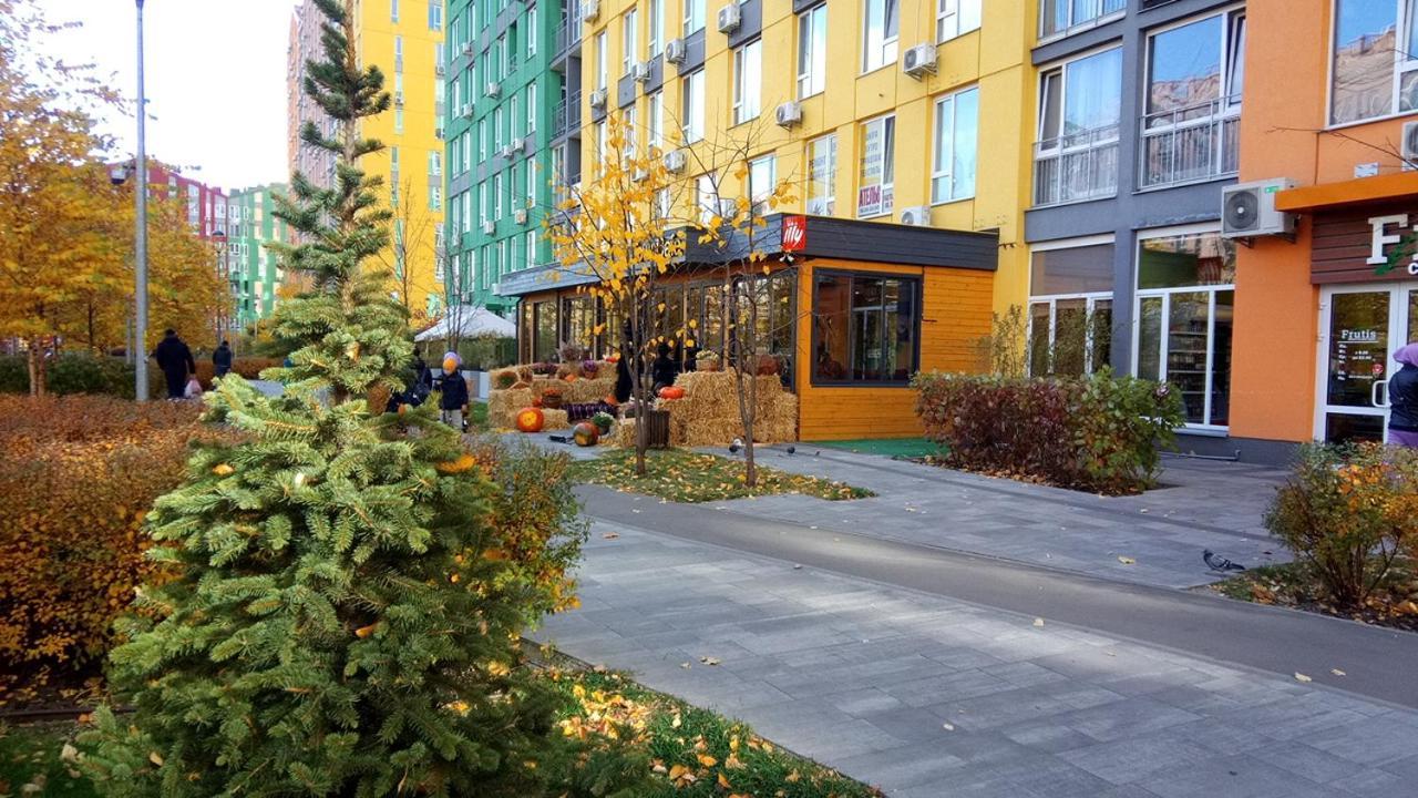 Georgeous Bright Studio In A Bright Residential Complex Comfort Town Кт-08 Kiew Exterior foto