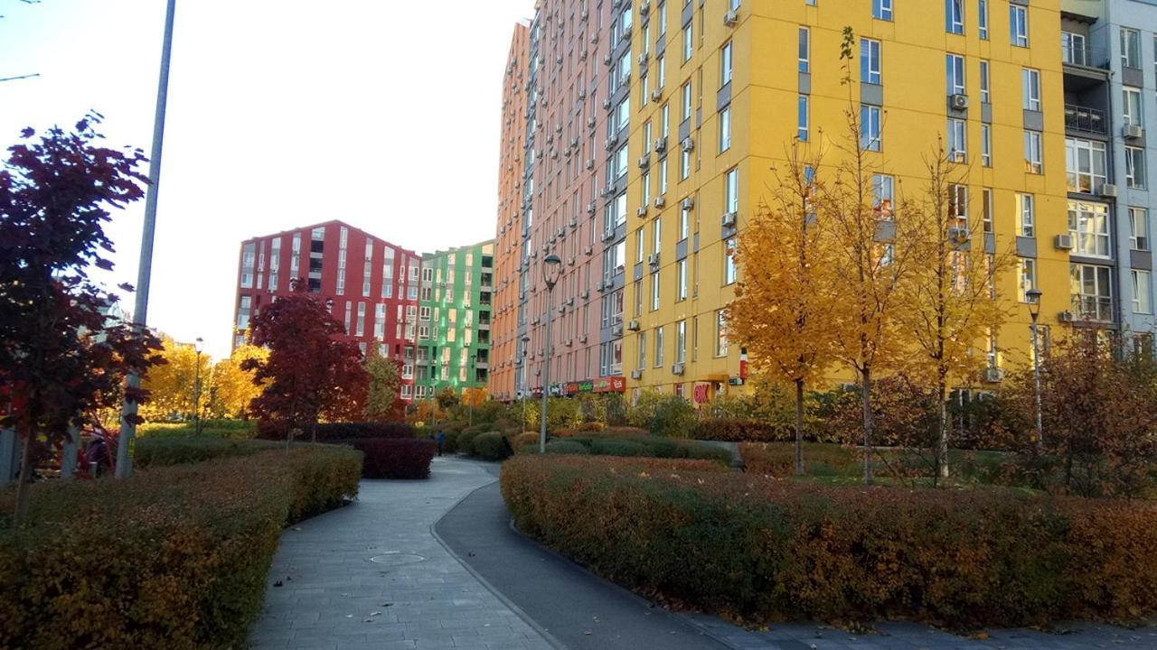 Georgeous Bright Studio In A Bright Residential Complex Comfort Town Кт-08 Kiew Exterior foto