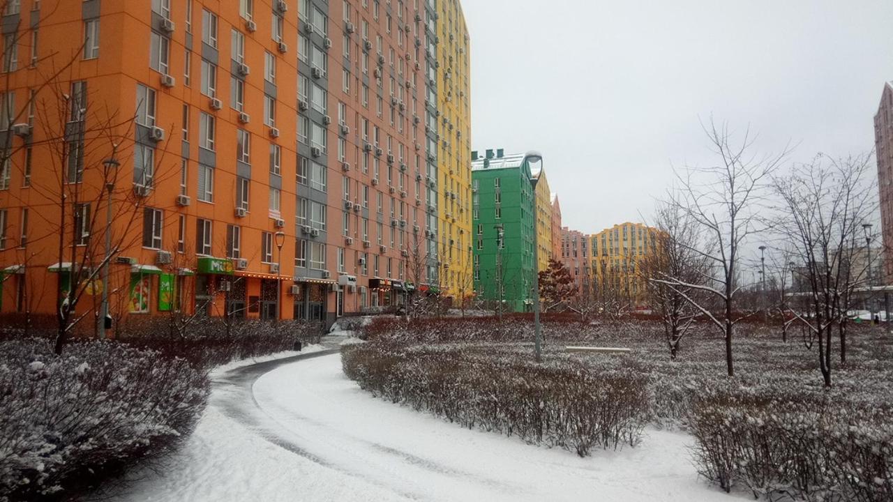 Georgeous Bright Studio In A Bright Residential Complex Comfort Town Кт-08 Kiew Exterior foto